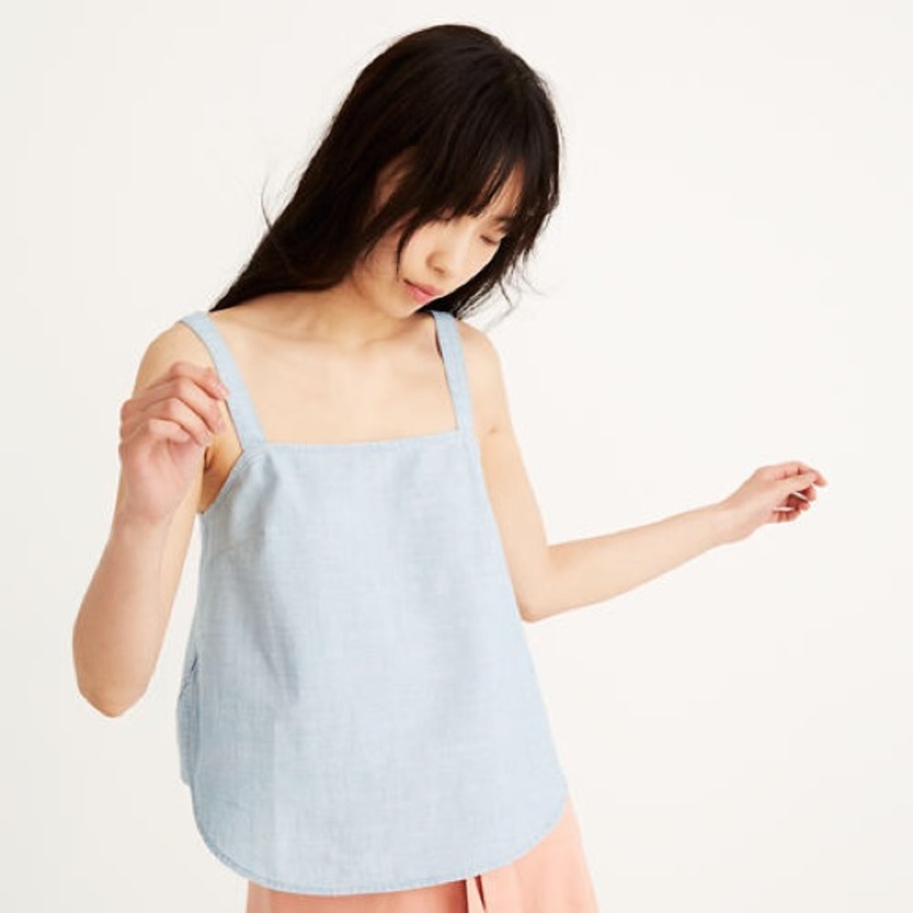 Madewell Chambray Tank Top